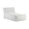 Light Gray Outdoor Bean Bag Lounge Chair,Armless Lounger with Shredded Foam Fill,Oversized Sofa-Style Bean Bag for Balcony Poolside-Coolbibila - 2 of 4
