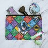 Batman And Villains Pattern Makeup Cosmetic Bag Organizer Pouch - 2 of 4