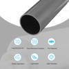 Unique Bargains High Impact Water Plumb Cable Sleeve PVC Rigid Round Pipes 20" Length - 3 of 4