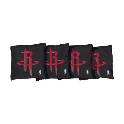 NBA Houston Rockets Corn-Filled Cornhole Bags - Black