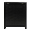 Oceanstar Mahogany Finished Rectangular Veneer Laundry Wood Hamper with Interior Bag - 4 of 4