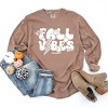 Simply Sage Market S.W.Smiley Fall Vibes Lightning Garment Dyed Long Sleeve - 3 of 4