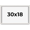 PosterPalooza | Shadow Box 1.5" Depth Silver Picture Frame - UV Acrylic, Backing Board, Hanging Hardware - 2 of 4