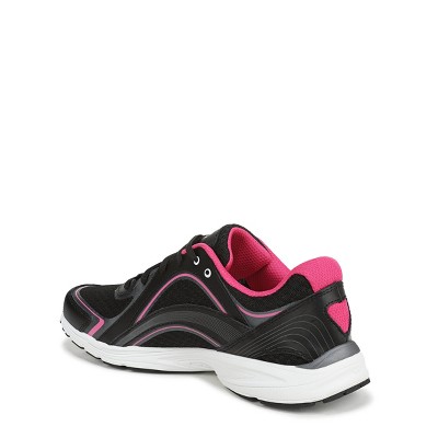 Обувь Ryka Women's Sky Walk Walking Shoes Black/Pink Leather 8.5 W — фото 7