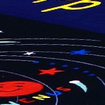 deep letter starry sky