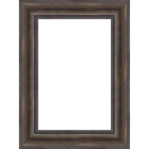 Amanti Art Rustic Pine Black Framed Dry Erase Magnetic Board - 1 of 4