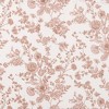 No. 918 1pc 54"x14" Elara Floral Print Semi-Sheer Rod Pocket Kitchen Curtain Valance Blush - 3 of 4