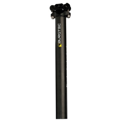 Deda Elementi Zero Aluminum Seat Post Deda Elementi Zero Seatpost - Lightweight Aluminum Bike Seat Post In Black, 27.2mm Or 31.6mm Options 350mm Bike Seatpost With 18mm Setback