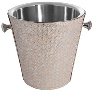Sol Living Stainless Steel Double Wall Champagne Bucket Wine & Champagne Holder - 1 of 4