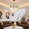 BAOURE Modern Black Tree Branch Chandelier 6-lights, 18.11in Linear Pendant Light Fixture for Dining Living Room Entryway Foyer Stairway Bedroom - 2 of 4