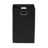 Household Essentials Laundry Hamper Black - image 3 of 4