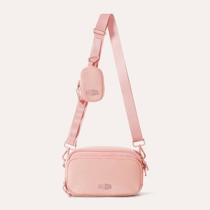 Bagsmart Softside REIKI Crossbody Bag - Pink : Target