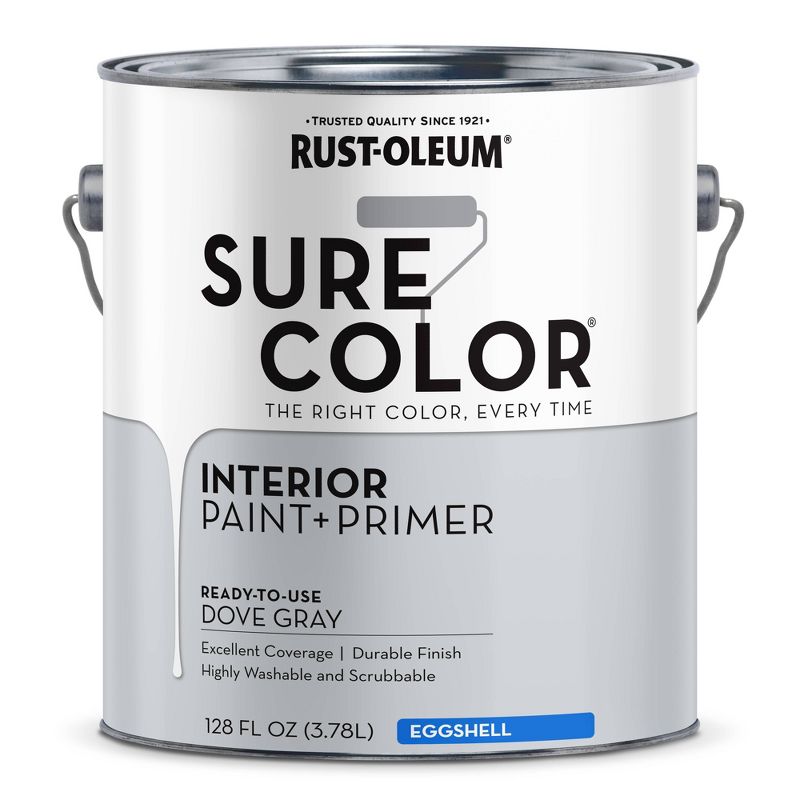 Rust-Oleum 2pk Sure Color Eggshell, 4 of 14