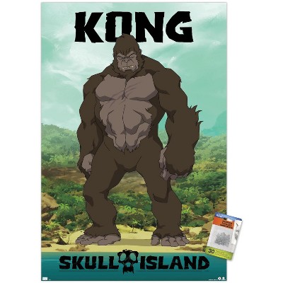 Trends International Skull Island - Kong Unframed Wall Poster Prints