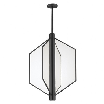 ET2 Lighting Telstar 4 - Light Pendant in  Black