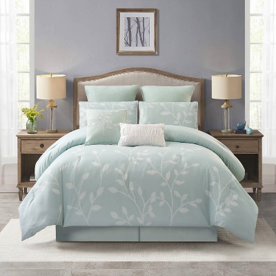 Nanshing 8pc Siona Comforter Set Sage Green