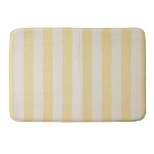 Deny Designs Avenie Modern Craft Spring Striped Memory Foam Bath Mat - 1 of 4