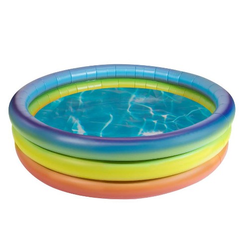 Poolcandy Inflatable Sunning Pool Rainbow Haze Day Pool Tanning ...