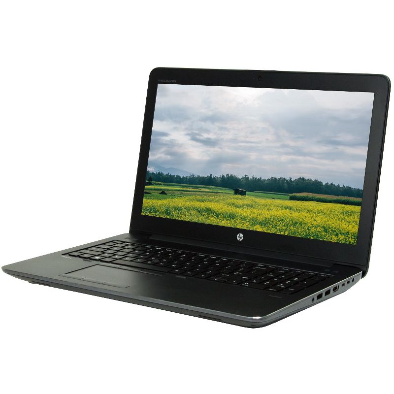 HP Zbook 15 G3 Laptop, Core i7-6820HQ 2.7GHz, 16GB, 512GB SSD, 15.6" FHD, Win10P64, Webcam, NVIDIA Quadro M1000M 2GB, Manufacturer Refurbished, 1 of 5