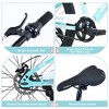 Whisen 20" Kids Mountain Bike with Double Disc Brake, Height-Adjustable Mountain Bike Saddle & Handlebar - 3 of 4