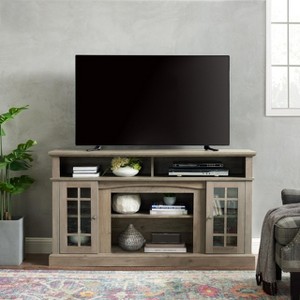 TV Stand Up to 65" with Storage, Modern TV Entertainment Center for Bedroom,TV Media Console Table w/Open Storage Shelve,55 inch Wood TV Cabinet - 1 of 4