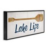 Stupell Industries Lake Life Boat Oar Framed Giclee Art - 2 of 4