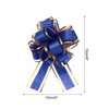 Unique Bargains Christmas Wedding Car Basket Gift Wrapping Big Pull Bow 5 Pcs - 2 of 4