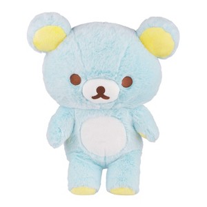 Rilakkuma San-X Original Long Pile Sherbet Series Plush - Blue - 1 of 4