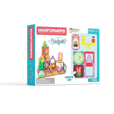 Magformers Backyard Adventure Building Kit 61pc