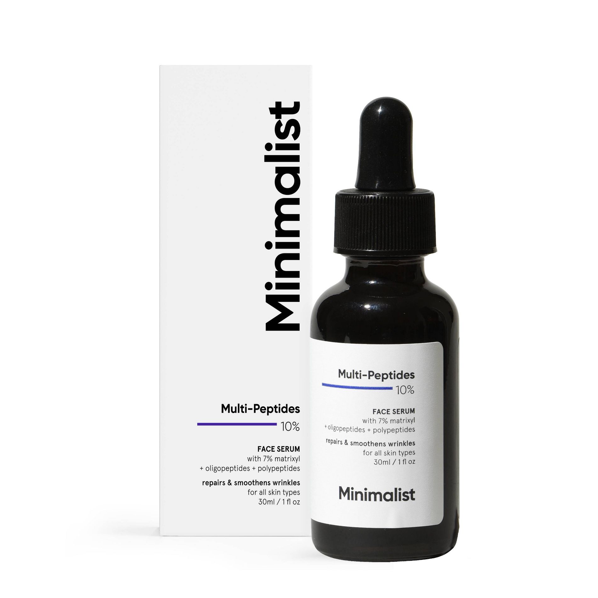 Minimalist Multi-Peptides 10% Face Serum - 1 fl oz