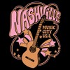 Women's Lost Gods Nashville Music City T-Shirt - 2 of 4