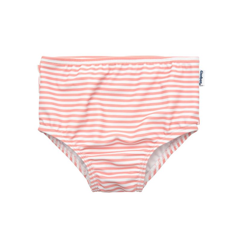Gerber Baby Girls' Toddler Long Sleeved Rashguard Swimsuit Set - 2-Piece, 4 of 6