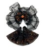 Lacey Black Pumpkin Print Halloween Outfit for Labubu Dolls - 4 of 4