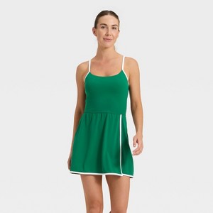 Women's Everyday Soft Wrap Active Dress - All In Motion™ - 1 of 4