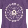 Girls' - Disney - Mickey Listen To The Universe Fitted Short Sleeve Graphic T-Shirt - 2 of 4