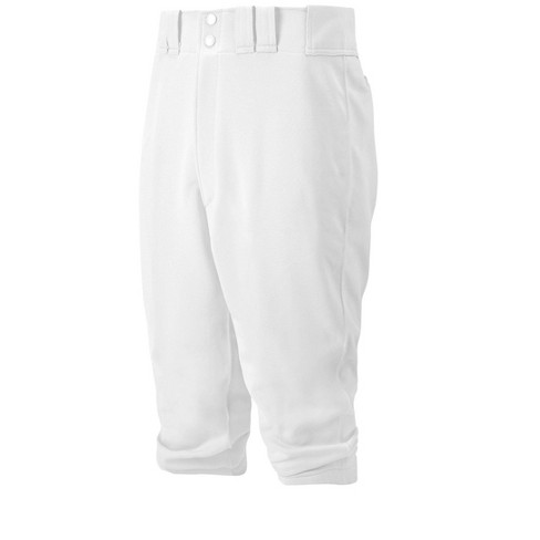 Mizuno Youth Premier Short Baseball Pant Boys Size Extra Extra Large In  Color White (0000)