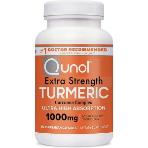 Turmeric Curcumin Caplets 1000mg - 60 Count - 1 of 3