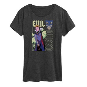 Women's - Disney - Evil Queen Short Sleeve Graphic T-Shirt - 1 of 4