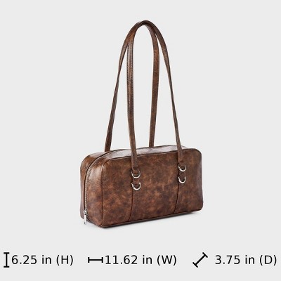 Wild Fable Long Handle Satchel Bag - Wild Fable™ Brown — фото 6