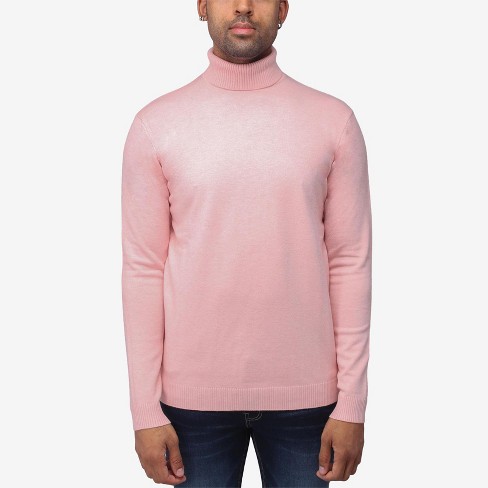 X Ray Men s Mock Turtleneck Sweater available In Big Tall In Light Pink Size Medium Target