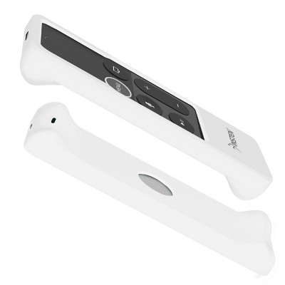 Insten Anti Slip & Protective Silicone Cover & Case Compatible with Apple TV 4K Remote Controller, White
