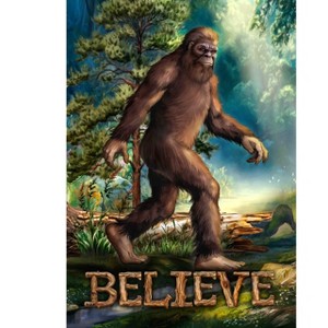 Briarwood Lane Everyday Garden Flag 12x18 For Outdoor Believe Bigfoot Garden Flag Flags For Outside - 1 of 4