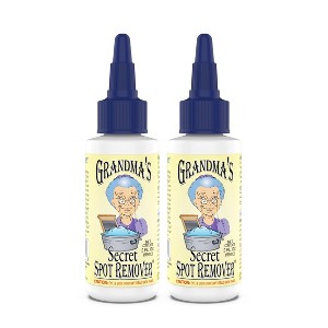 Grandma's Secret Spot Remover for Clothes - Chlorine, Bleach & Toxin-Free Formula - Removes Oil, Paint, Blood, Pet Stains - 2 Oz. (Pack of 2) - 1 of 4