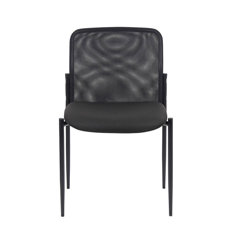 Mesh Guest Chair Black - Boss Office Products, 4 of 7