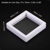Unique Bargains 3D Floating Waterproof Display Case with Stand Bases 8 Pcs - 2 of 4