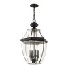 Livex Lighting Monterey 4 - Light Pendant in  Black - 3 of 4