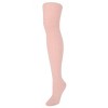 CTM Women's Cable Knit Over-The-Knee Soft Socks (3 Pairs) - 2 of 4
