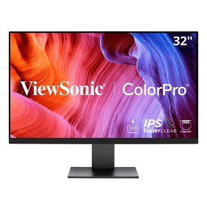 ViewSonic VP3276T-4K 32 Inch 4K UHD IPS Docking Monitor with Thunderbolt 4, Advanced Ergonomics, 100% sRGB Rec 709, Pantone Validated, USB C, HDMI, - 1 of 4
