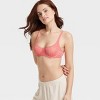 Women's Lace Unlined Scoop Balconette Bra - Auden™ - 3 of 4