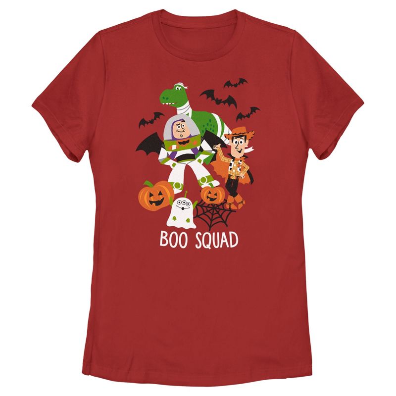 Women's Toy Story Halloween Boo Squad T-Shirt, 1 of 5